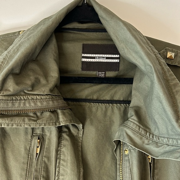 Army Green Worker Jacket - Picture 2 of 3